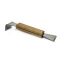 Стамеска пасечная с деревянной ручкой, нержавеющая