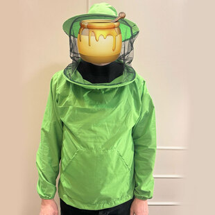 Куртка пчеловода ситцевая на молнии