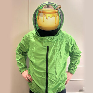 Куртка пчеловода Евро ситец на заклепках