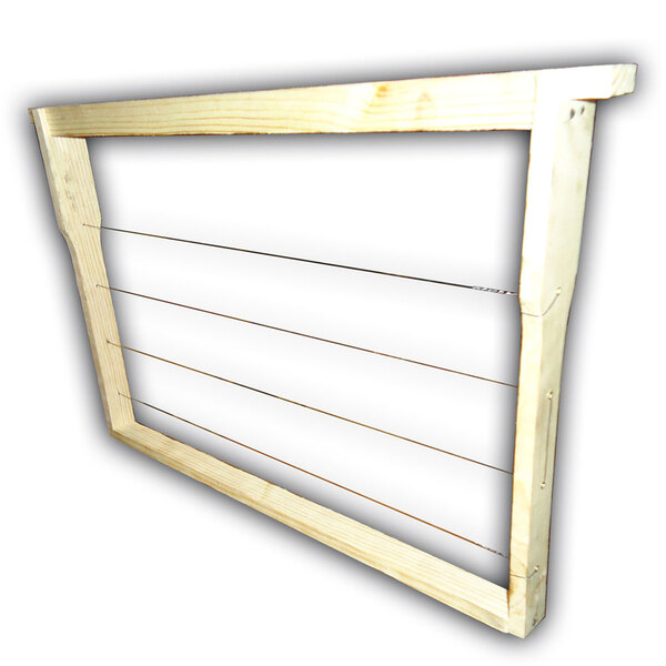 Рамка для ульев «Дадан» 300 мм ( липа)  в сборе с втулками и нерж. проволокой