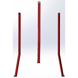 Подставка под медогонки 2,3,4 рамочные неповоротные