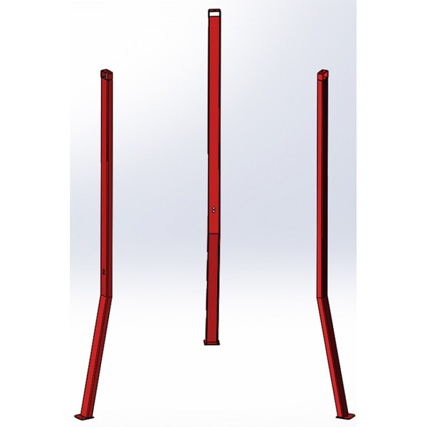 Подставка под медогонки 2,3,4 рамочные неповоротные