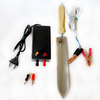 КОМПЛЕКТ: Нож пасечный с электроподогревом из нерж. стали и блок питания 12В
