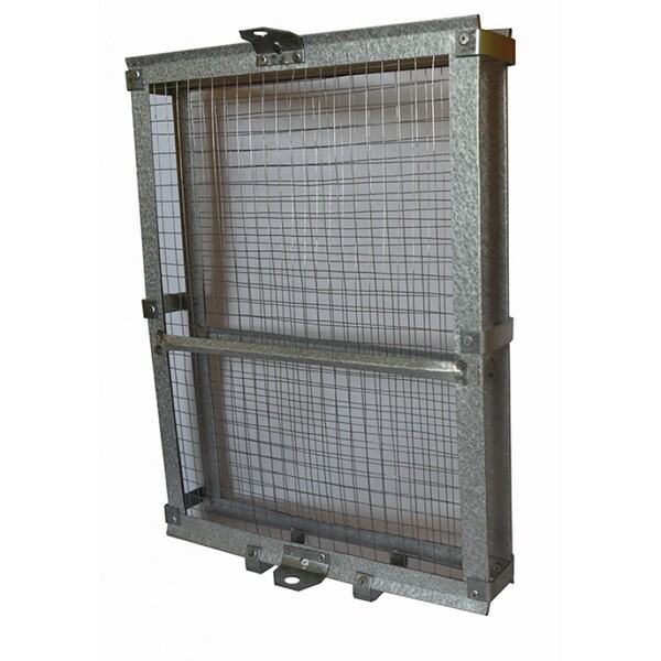 Кассета на 4х рамочную медогонку Дадан нержавейка (сетка оц. периметр нерж.)