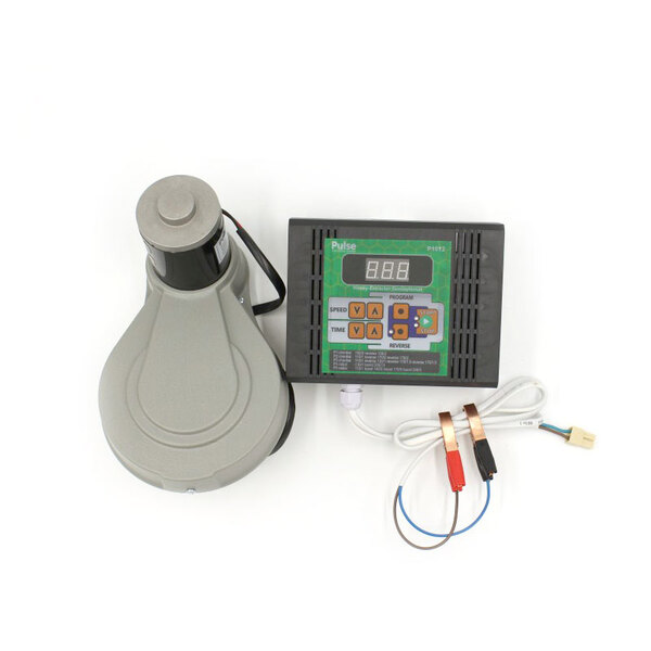 Электропривод RD1012M EURO (электронный) для ременной медогонки Мелиса 93 и других медогонок с верхним валом (Ø вала 15мм; 12 вольт, 100 Ватт)