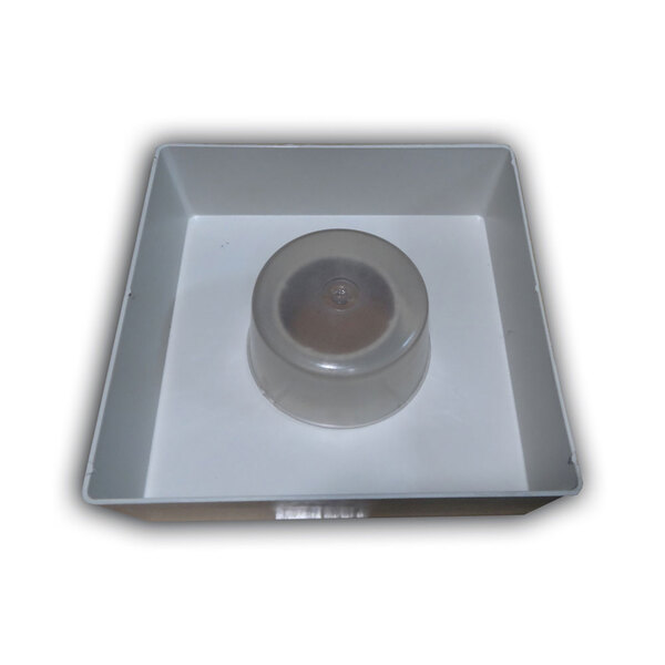 Кормушка квадратная с одним стаканом 1,8 л