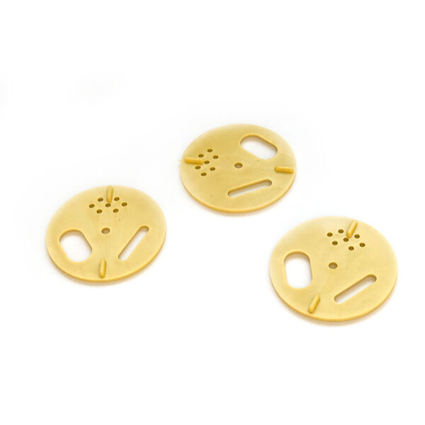 Летковый заградитель, пластмассовый круглый 50мм, с ручкой