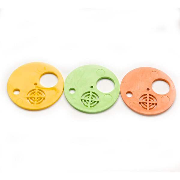 Летковый заградитель круглый пластмассовый 3-элементный