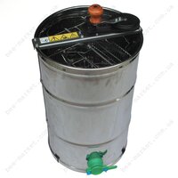 Медогонка 2-х рамочная нерж. (марка стали 430) не поворотная, Дадан, ременная передача Медогонка 2-х рамочная нерж. (марка стали 430) не поворотная, Дадан, ременная передача