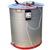 Медогонка 4-х рамочная с крышкой, алюмоцинковая с червячным электроприводом 12В, пульт М1, корпус кассет нержавейка, сетка оцинкованная. Медогонка 4-х рамочная с крышкой, алюмоцинковая с червячным электроприводом 12В, пульт М1, корпус кассет нержавейка, сетка оцинкованная.