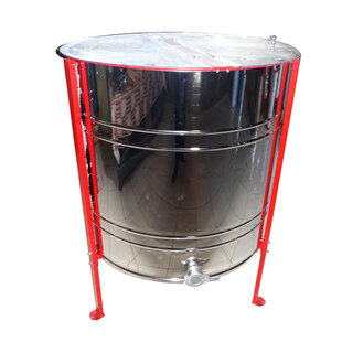 Медогонка 8-ми рамочная автоматическая (ременной электропривод) полуповоротная под рамку «Дадан-Блатта»